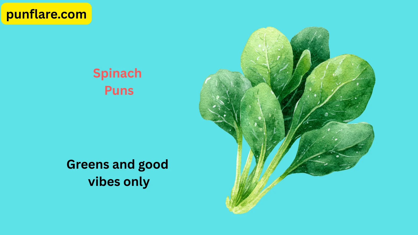 Spinach Puns